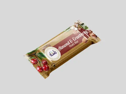 Almond and cranberry Bars 40g